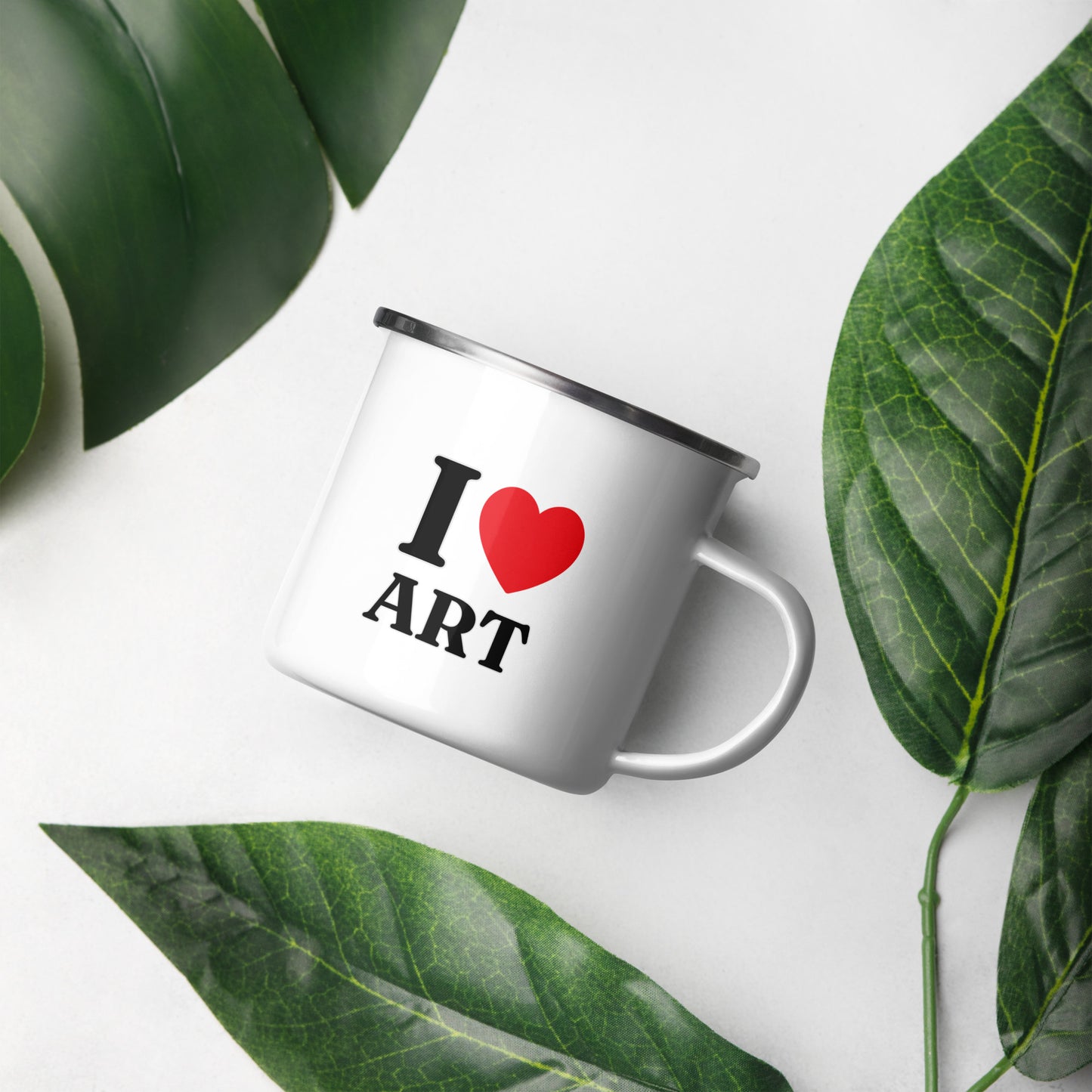 *NEW* I Love Art Enamel Mug