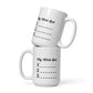My Wish List White Glossy Mug
