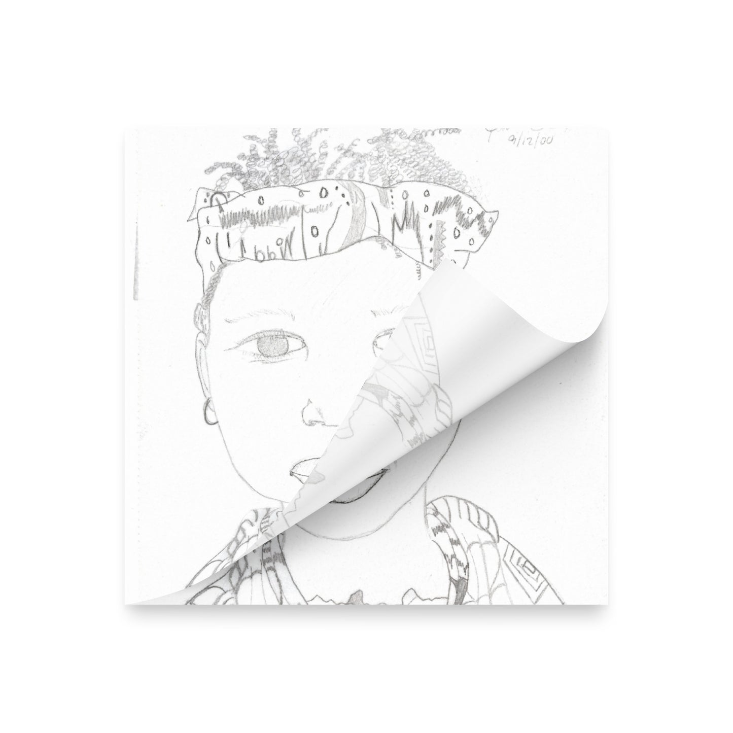 *NEW* African Girl_2000 Post-It Notes