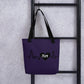 Art-Beat Dark Collection Purple Tote Bag