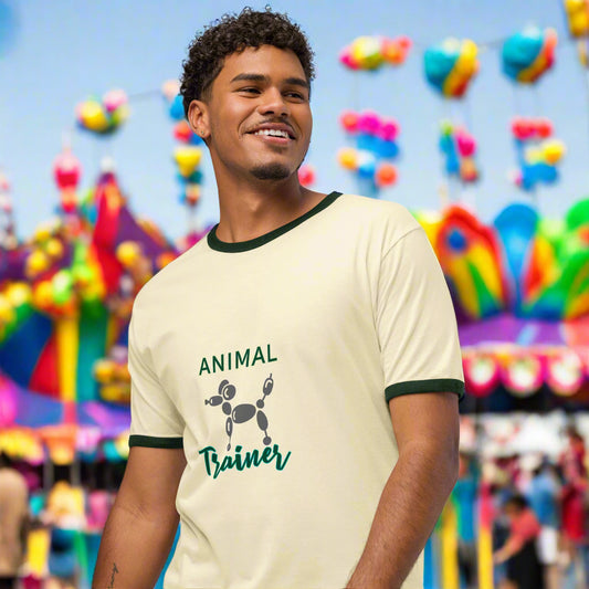 Balloon Animal Trainer......Unisex Ringer T-Shirt