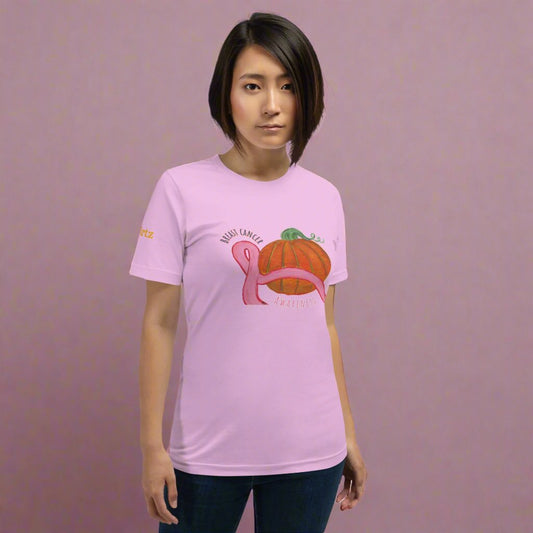 *New* Breast Cancer Awareness Pumpkin Unisex T-Shirt