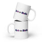 Jkc Artz Art-a-Holic White Glossy Mug