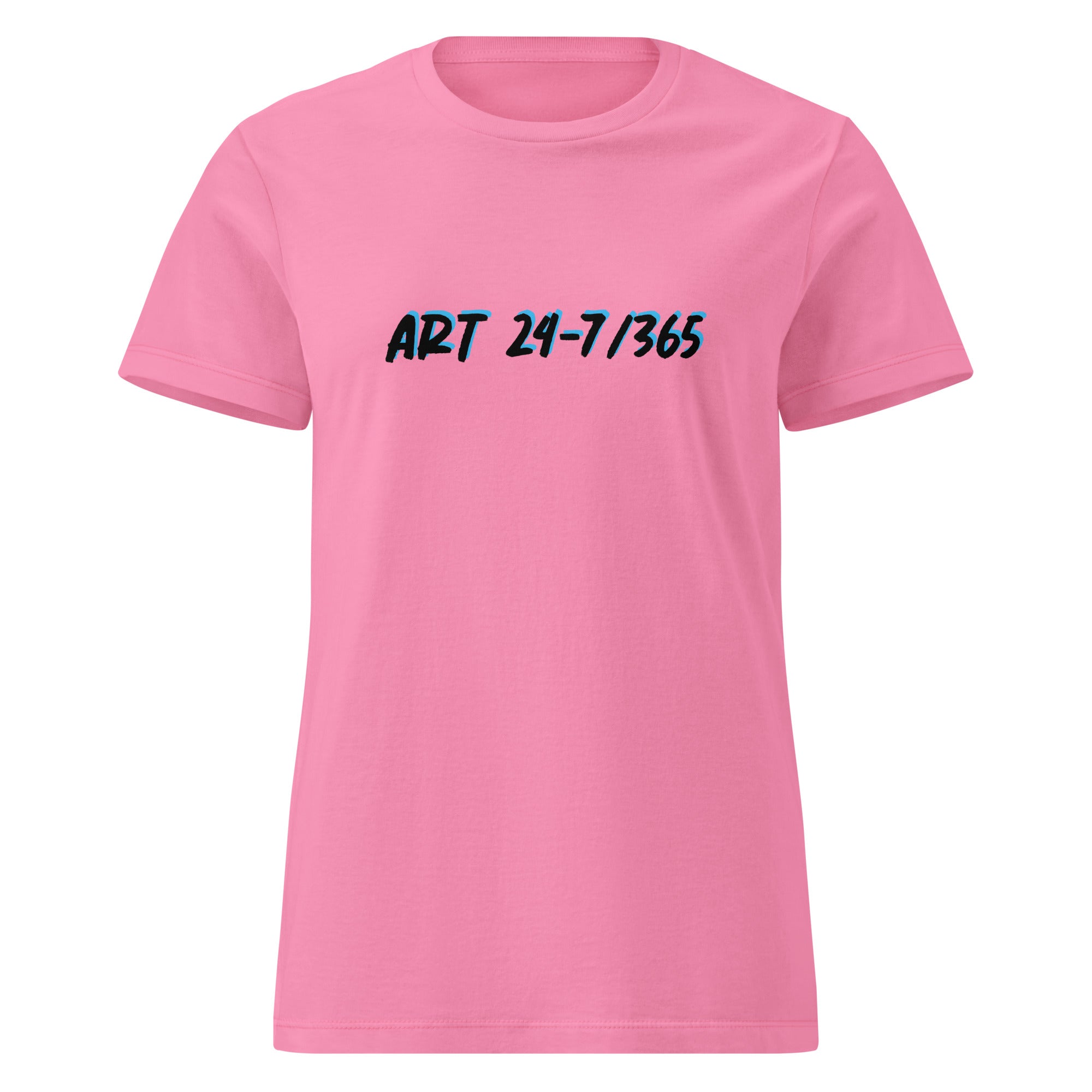 【 PROJECT】24SS★ Pink Bear T-shirt Graffiti Pink Bear Unisex T-Shirt - Artistic Fine Art Tee