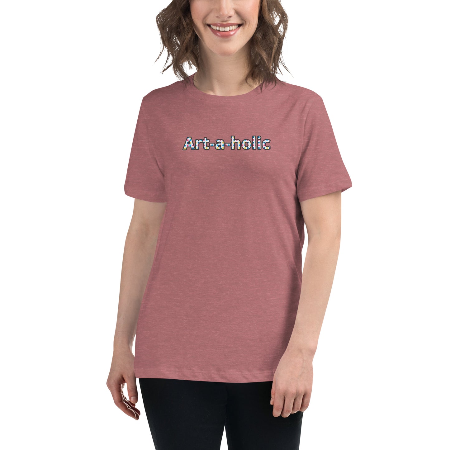 Women's Art-a-holic Relaxed T-Shirt