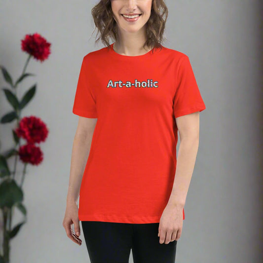 Women's Art-a-holic Relaxed T-Shirt